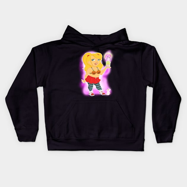 Working in the Lab Kids Hoodie by scoffin